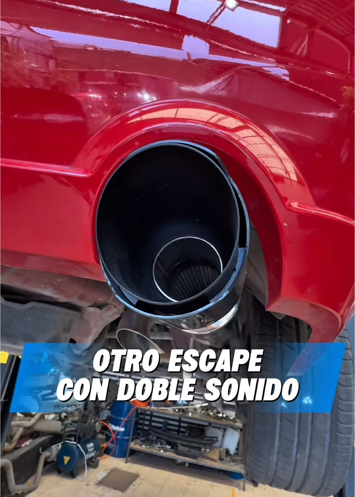 De nuevo instalamos un cut out para tener un escape con doble sonido. Se instala toda una tubería nueva nueva de acero inoxidable para poder tener el segundo escape y poder abrir y cerrar la salida con un control. Tú decides si suena de agencia con el sonido normal y más calmado, o si quieres andar de fiesta lo actives y tengas ese sonido tan padre que nos gusta. Recuerda que estamos en Plutarco Elías Calles 354 en Iztacalco, llámanos para que podamos hacer tu cotización y te animes a realizar tu instalación. #PuroPincheTuning #cutout #escapedoblesonido #carlovers #autos #mustang #ford #cupra #audi #golfgti #vw #tuningmx #tuningcdmx