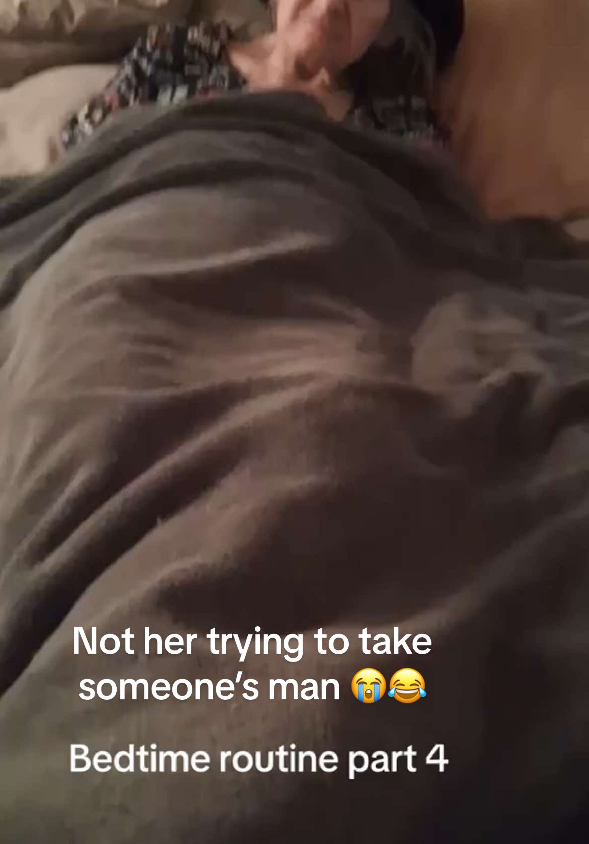 Bedtime routine part 4❤️ Not her trying to take someone’s man 😭😂#alzheimer #grandma #caretakerlife #dementia #fyp #unitedstates #fypage #dayinmylife 