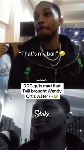 DDG gets mad that Tylil brought Wendy Ortiz water 👀😭 #DDG 