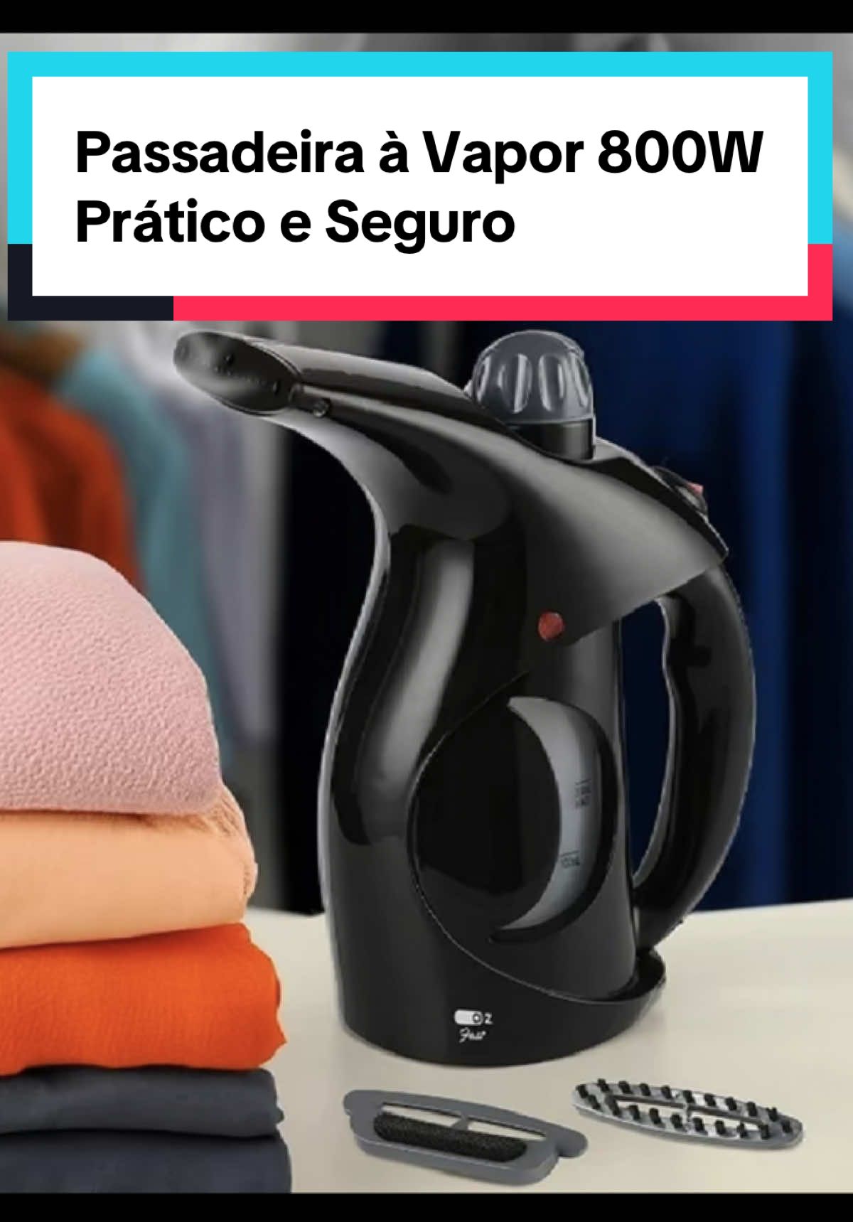 🔥 **PASSADEIRA A VAPOR 800W – ROUPA IMACULADA EM SEGUNDOS!**   ✅ **200ml de capacidade** – vapor rápido para **roupas, cortinas e tecidos delicados**!   ⚡ **127V ou 220V** – compatível com qualquer tomada!   ✨ **Portátil e leve** – perfeita para viagens ou uso diário!   🧹 **Acessórios inclusos**: escova + pincel para pelos e bolinhas!   🚚 **FRETE GRÁTIS** em compras acima de R$29!   🔄 **Devolução GRÁTIS em 30 dias** – experimente sem risco!   ⏰ **ESTOQUE É PEQUENO – GARANTA A SUA AGORA!**   #CasaPrática #PassadeiraTurbo #OfertaBomba #RoupaPerfeita #ViagemInteligente #DescontoChocante #Passadeira #PassaraRoupa #Inmetro #Startools 