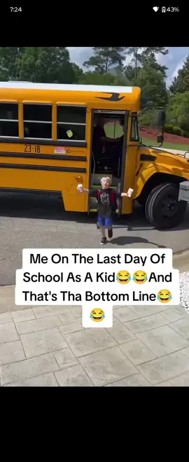 Me on the last day of school as a kid #funnytiktok #funnyvideos #viarlvideo #viral #thebottomline #stonecoldsteveaustin #stonecold #lastdayofschool #dynastiaruda 