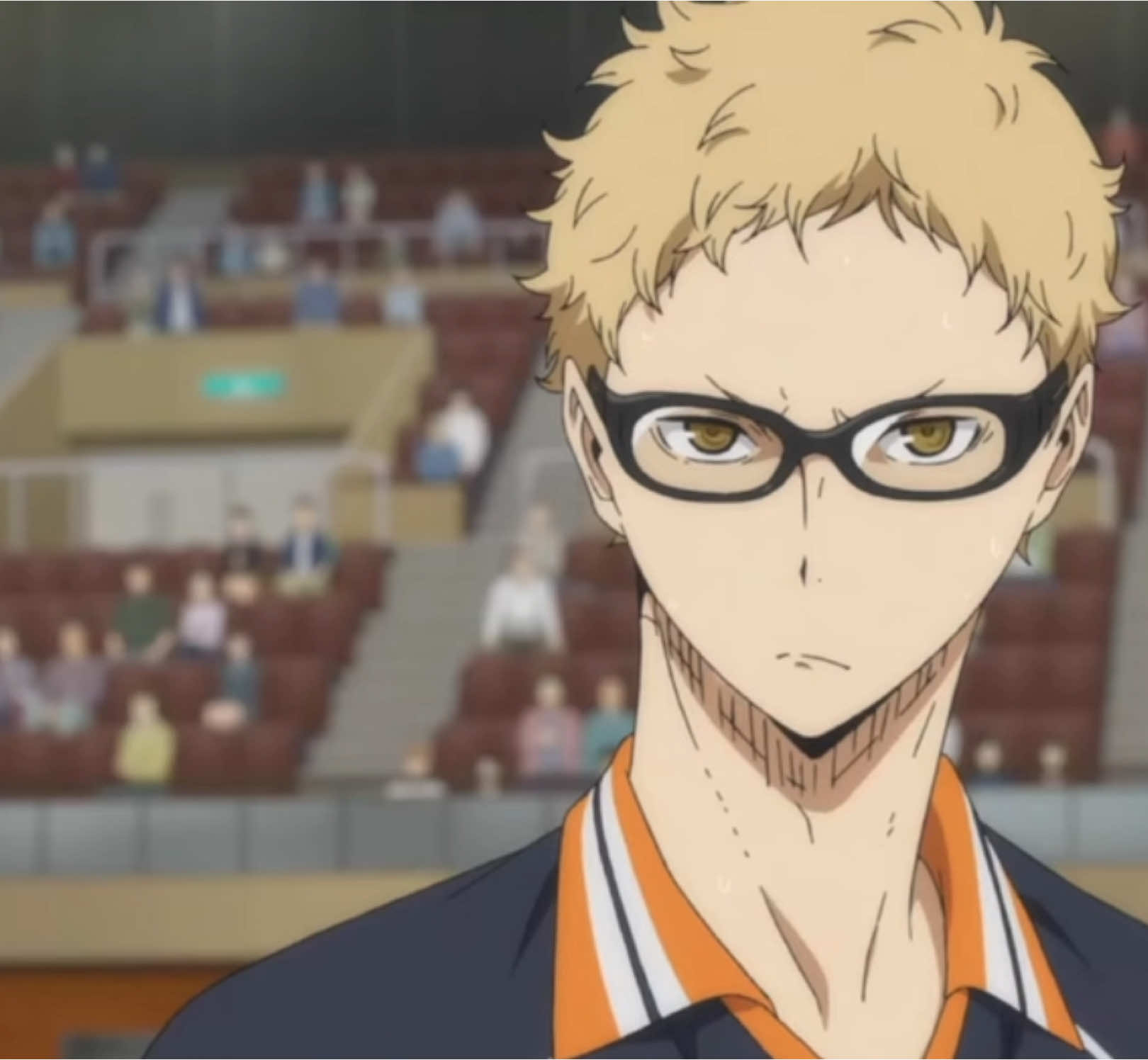 esa miradaa🫦,algo sencillo #fyp #foryouu #paratii #viralllllll #haikyuu #haikyuuedits #tsukishima #karasuno #edit #animefyp 