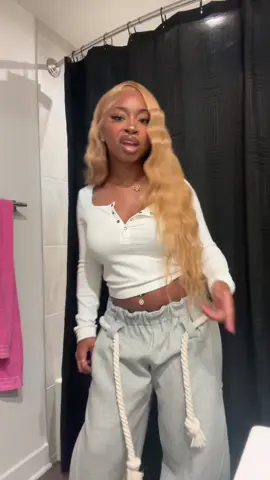 big rope pants. 