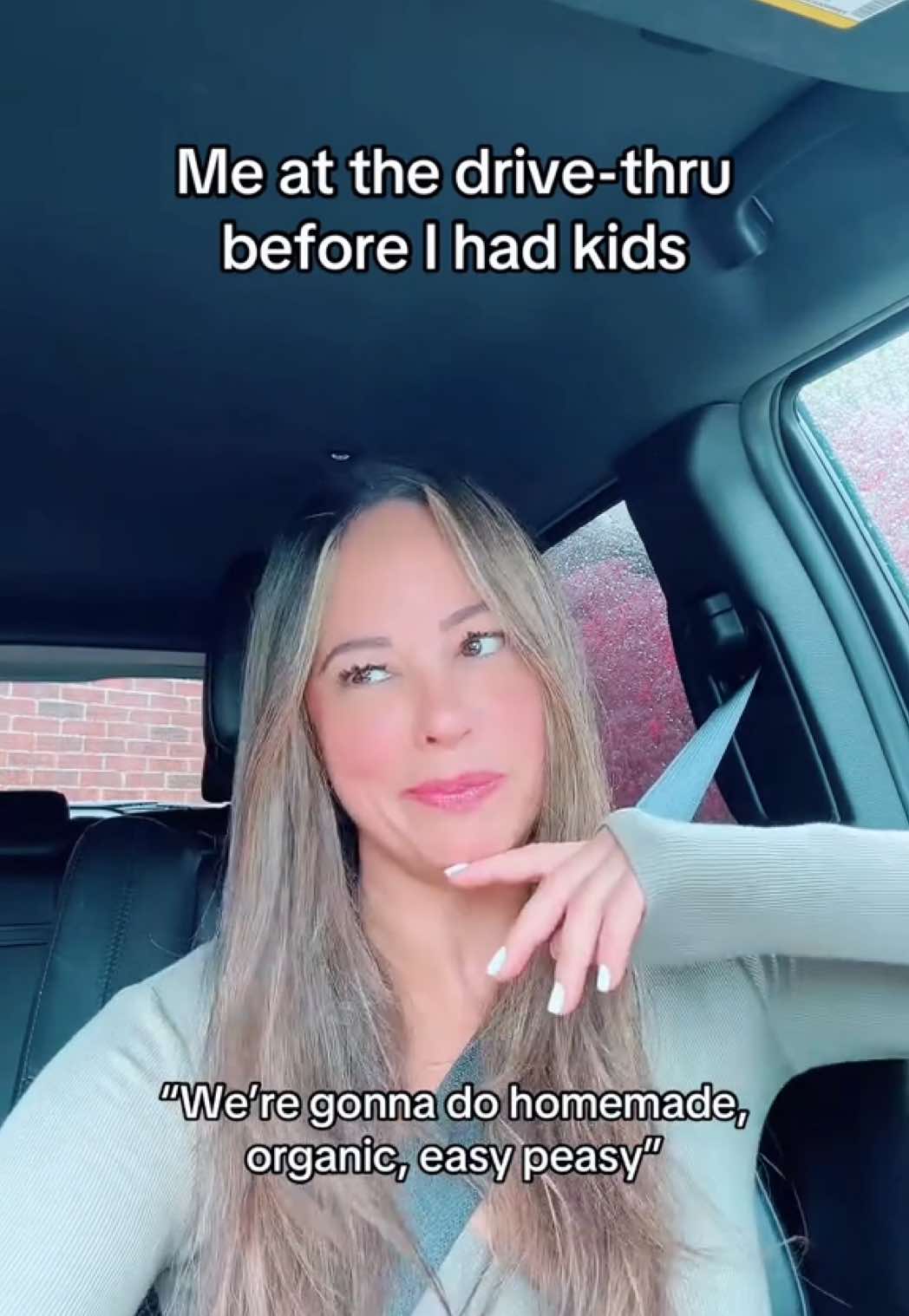 The staff and I are pretty close now 🍟 lol  #MomsofTikTok #momhumor #momtok #momcomedy #parenting #momlife #relatable #junkfood #drivethru #fyp  (sc: @Tyler Champagne)