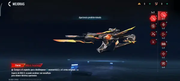 nueva eterna Kag 6, una de las armas que en su momento fue meta y regresa con una nueva eterna..... #paratiiiiiiiiiiiiiiiiiiiiiiiiiiiiiii #CapCut #fyp #Viral #bloodstrikemobile #bloodstrikeclips #fypシ #bloodstrike #eternasbloodstrike 