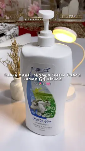 Sabun segede gaban cuman 60 ribuan #sabunshampoo #sabungoatmilk #goatmilk #goatmilksoap #summergoatmilk #summersoap #hargajuara #summernaturale #bodyshampoo 