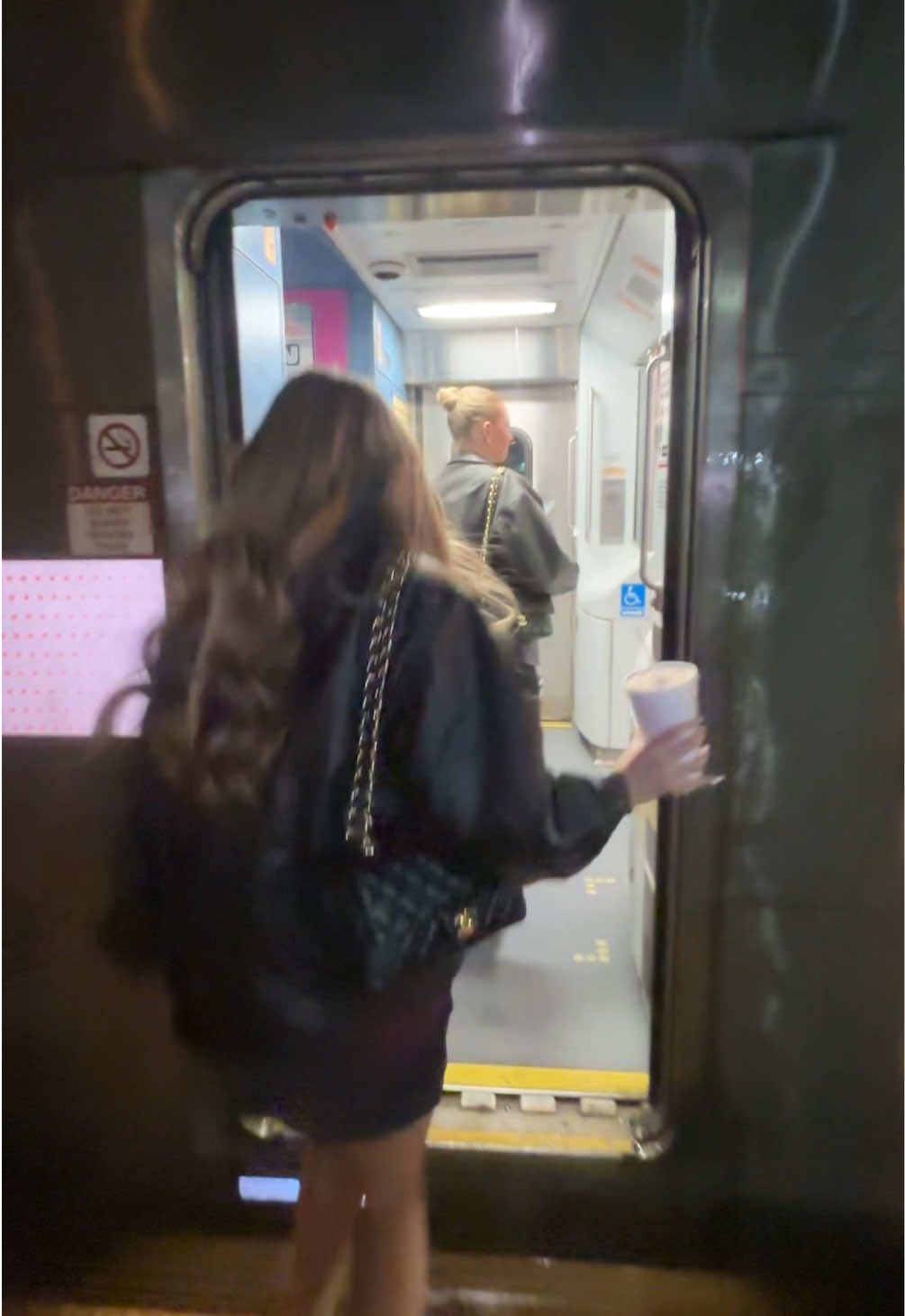 first train experienceee #nyc 