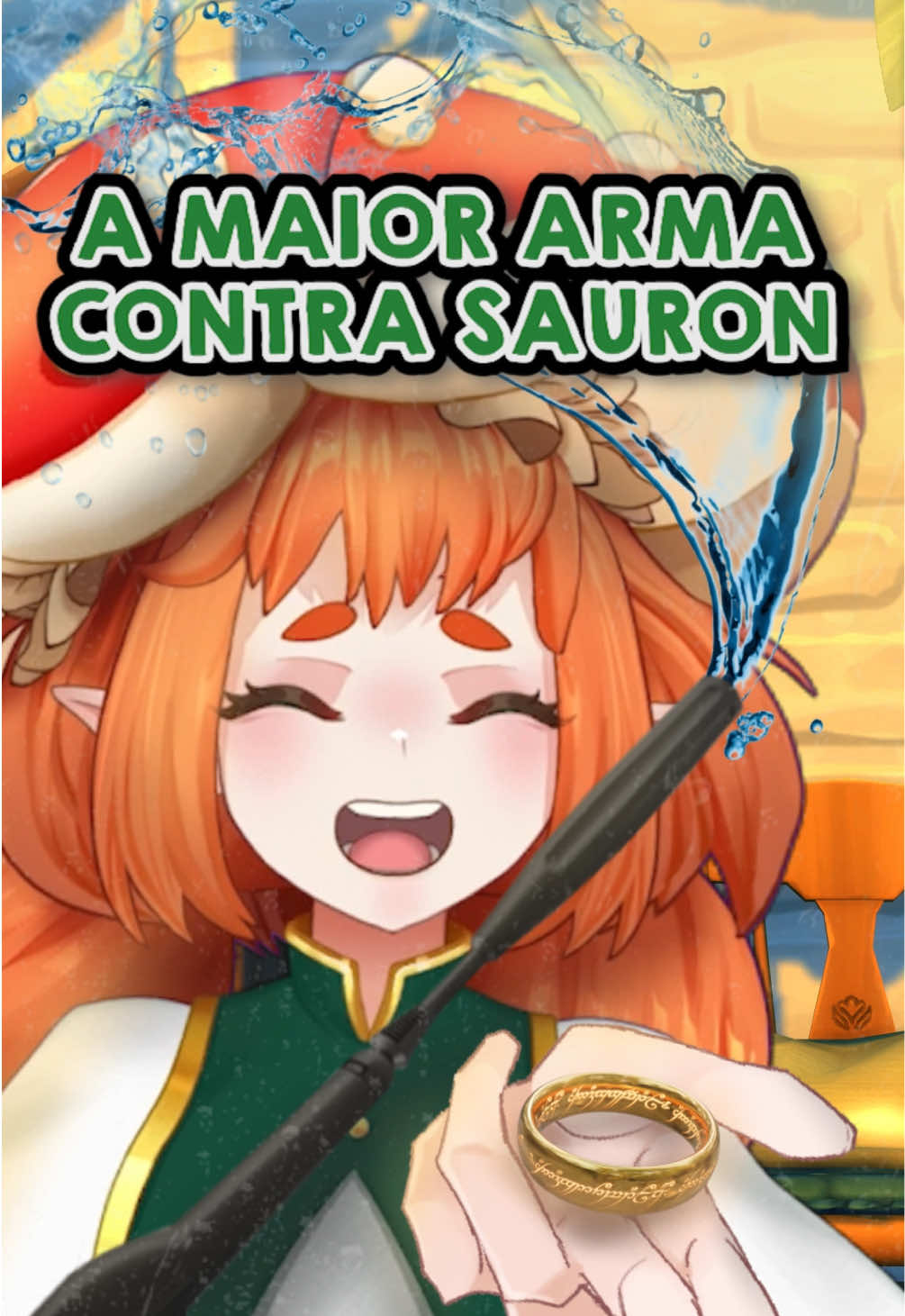 Um powerwash simulator para a todos desencrustar ✨🔥#vtuberbr #lotr #powerwashsimulator 