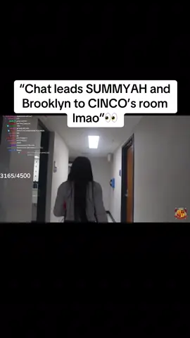 Chat leads Summyah and Brooklyn to cincos room #brooklynfrost #summyahmarie #cinco #fyp #viral 
