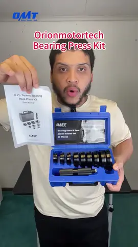 @Yander Franco  No more struggling with stubborn bearings! This kit makes removal & installation a breeze #orionmotortech #cartok #orionmotortechofficial #omttools #Summer #orionmotortechtools #carrepair #tiktokshoprestock #car #fyp #automotive #cartools #tiktoktools #tiktokshopmemorialday #tiktokshopsummerturnup 