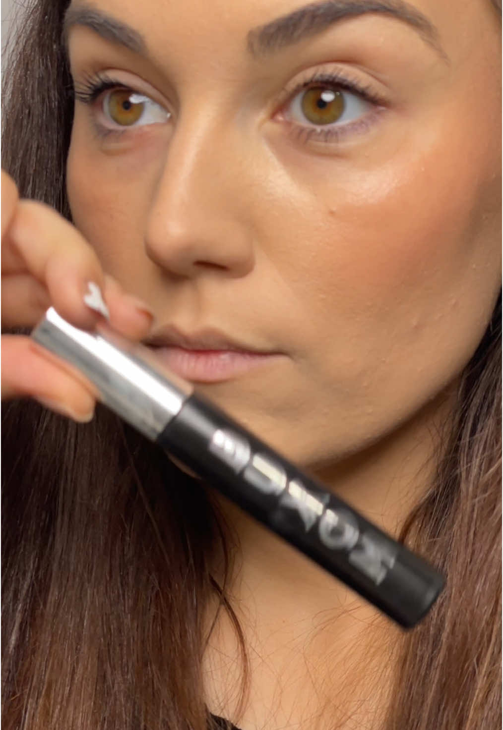 Buxom mascara review, sorry for the blur 😩 #buxommascara 