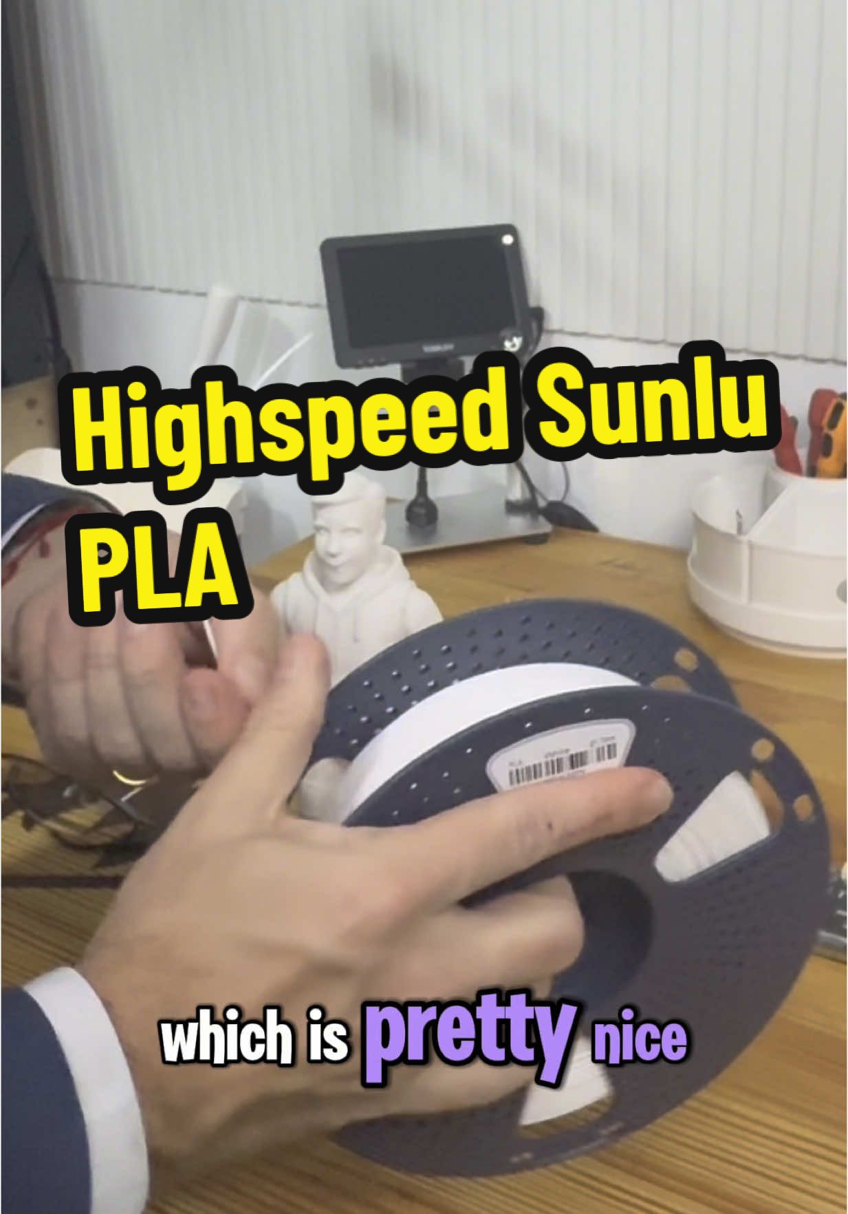 Massive prints require massive rolls #sunlu #filament #3dprinting 