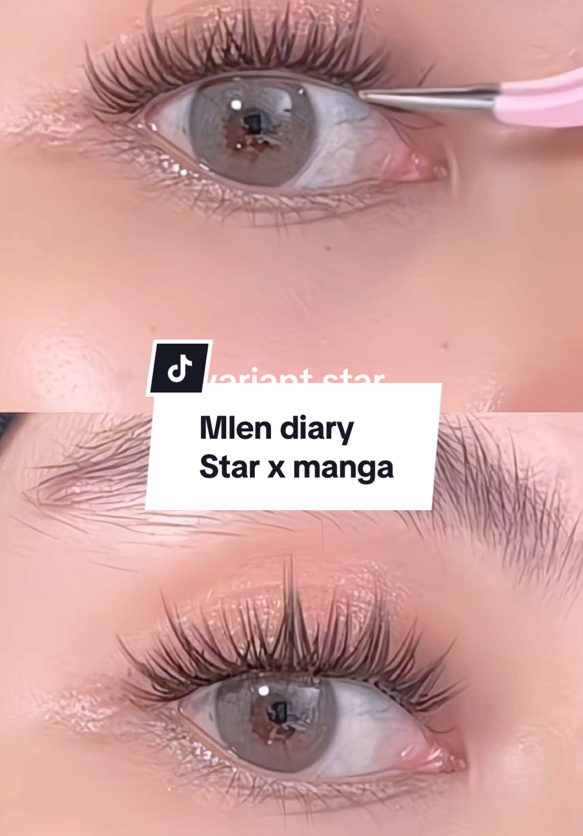 Dua variant mlen yang best seller nihh #mlendiary #eyelashextensions 
