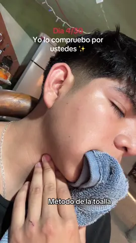 Día 4/30 ✨😼😮‍💨 #mewing #toalla #belleza #mandibula 