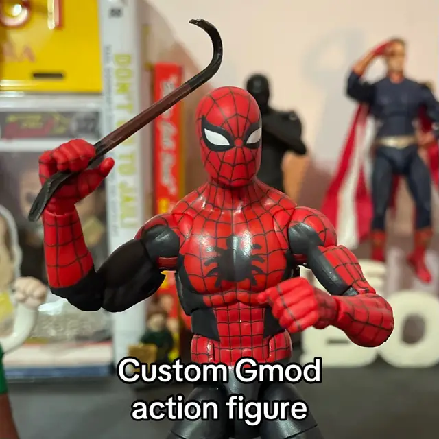#gmod #garrysmod #valve #spiderman #marvellegends #actionfigure #figure #custom #customactionfigure #meme #joke #comedy #fyp #fypage #foryou #viral #trending 