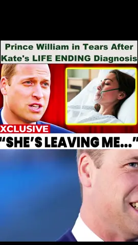 Prince William in Tears After Kate's LIFE ENDING Diagnosis #hollywood #royalfamily #princewilliam 