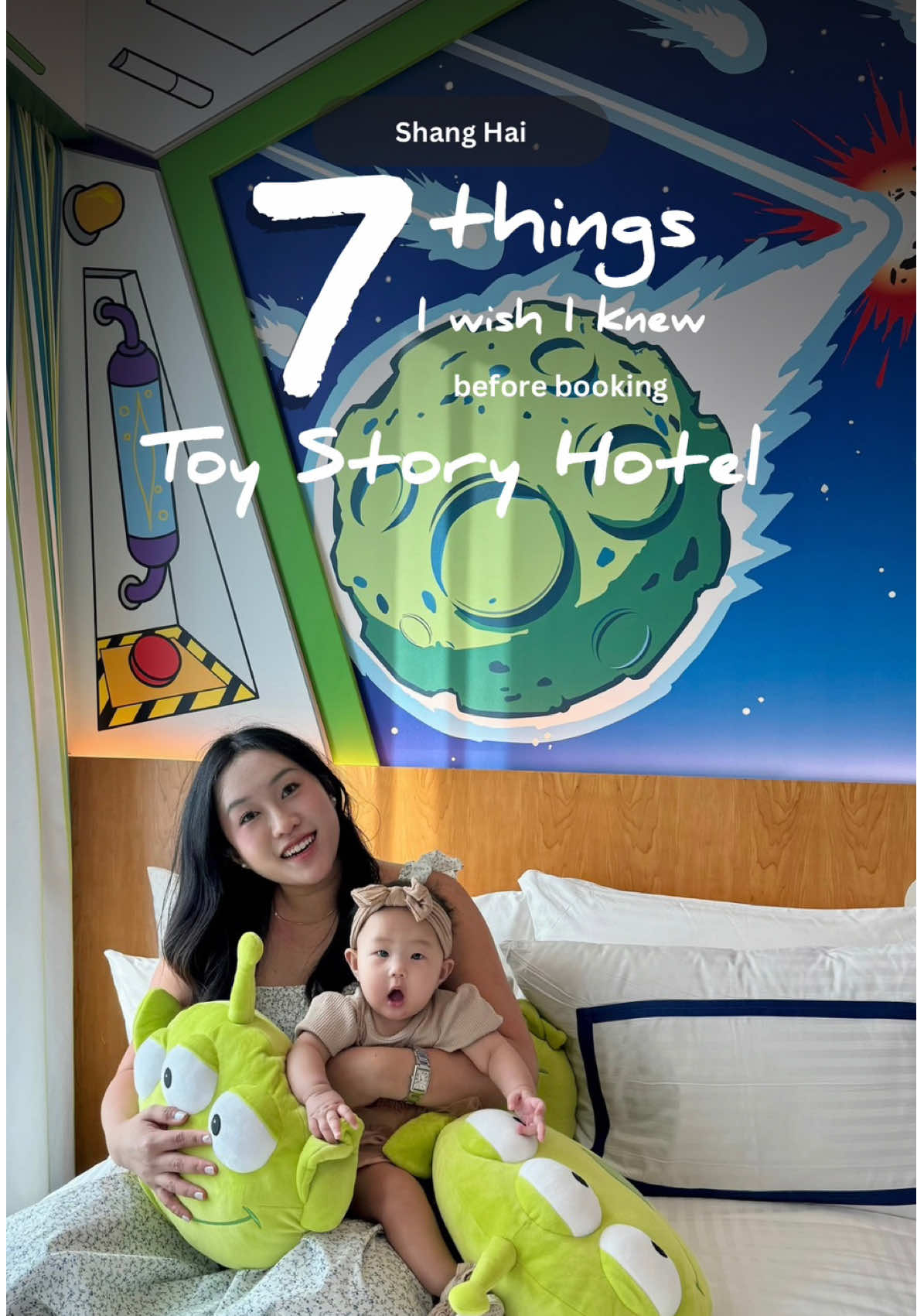 7 things you didn’t know about Shang Hai Toy Story Hotel with a 7-month-old… Moms, you NEED to see this before you go! ✨❤️  #travelwithkids #shanghaidisneyland #toystoryhotel #sgtravel #sgmom #sgparents #travelessential #travelwithbaby 