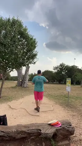 #tiktoklive #livehighlights @drkristydiscdyes dyed Pure. Ace at Flying Armadillo. #fyp #discgolf #disctok #trickshot #flyingarmadillo #letsgo 