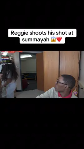 Reggie shoots his shot at summayah 😱❤️ #reggie #girlhefunny1x #lilrodneyson #streameruniversity 