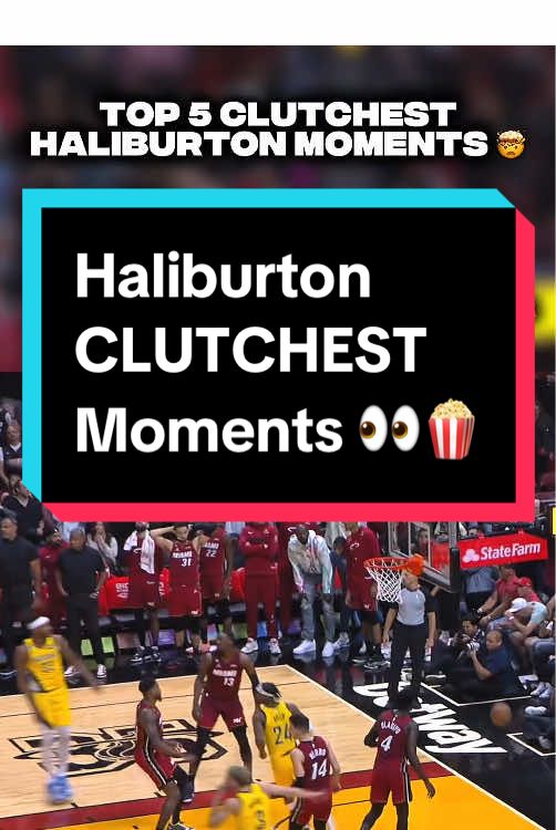 Tyrese Haliburton CLUTCHEST NBA Moments 🔥 #NBA #tyresehaliburton #indianapacers #newyorkknicks #nbaplayoffs #gamewinner