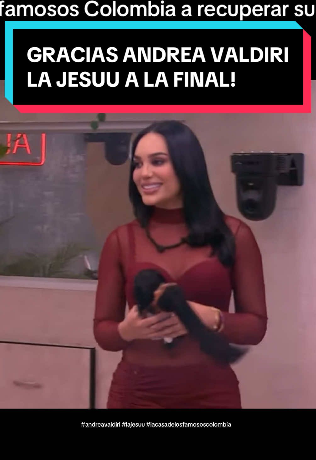 La Valdiri entró a La Casa de los famosos Colombia a recuperar su amistad con La Jesuu dando ejemplo de perdón, amor y sororidad. Gracias Mashi ❤️. #lajesuu #andreavaldiri #lavaldiri #lacasadelosfamososcolombia #lacasadelosfamososcol2 #lacasadelosfamososcol 
