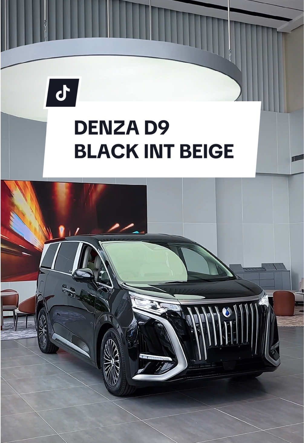 Denza D9 Cosmos black Int Beige Test drive & pemesanan  langsung DM‼️ ##denza##denzad9##byd#cosmosblack 