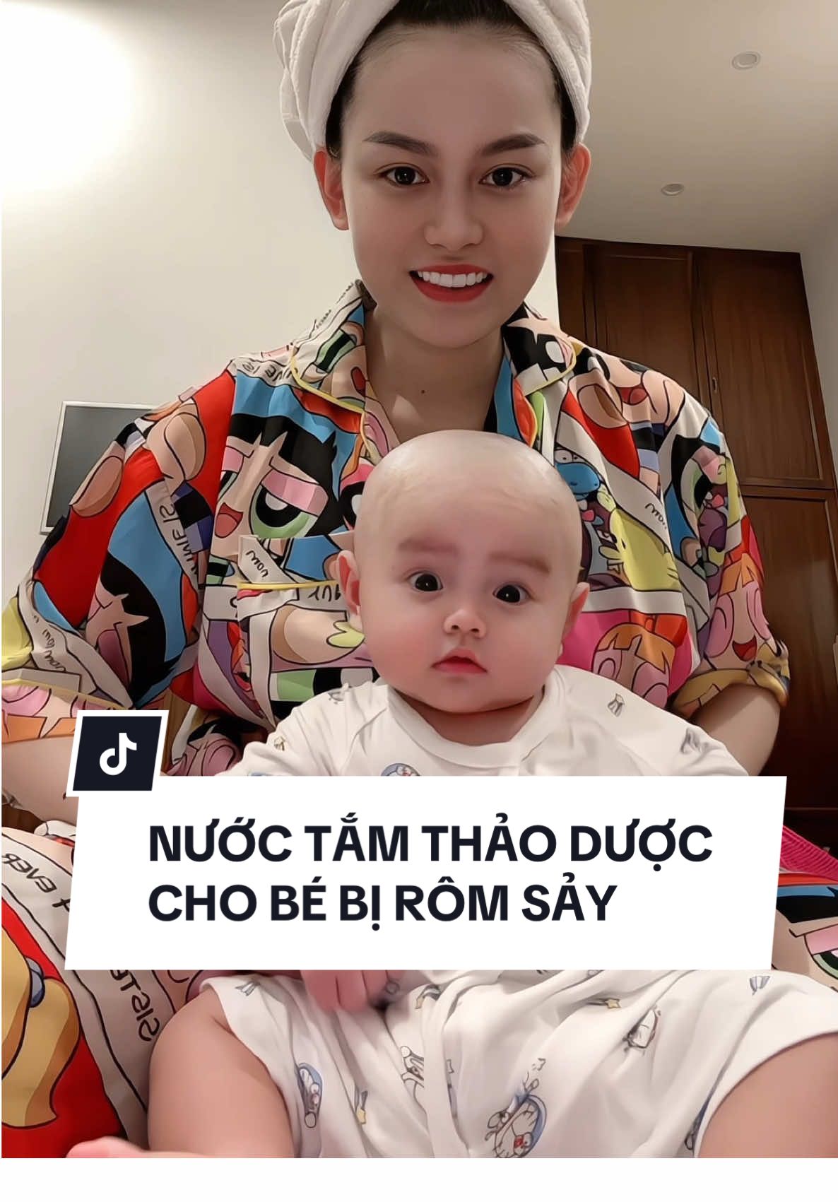 Em bé sơ sinh sao hay bị rôm sảy quá ! #nuoctamthaoduoc #sachibaby #mebimzuize #viemdacodia 