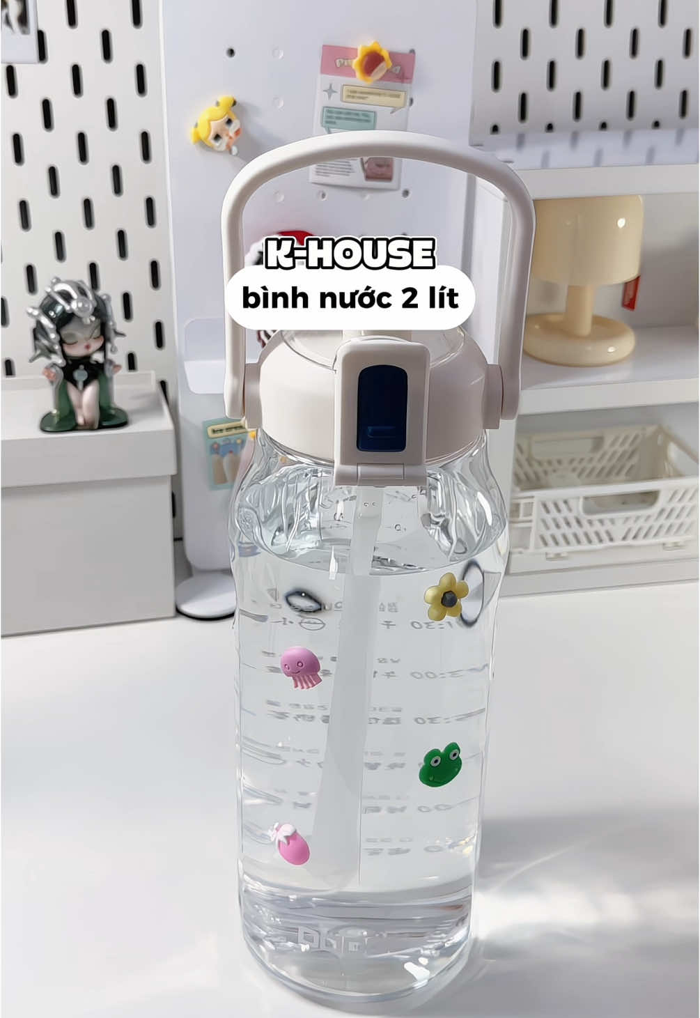 bình nước 2 lít nhà K-House #binhnuoc #binhnuoc2lit #khouse #khousesmart #unboxing #viral #xuhuong #fyp 