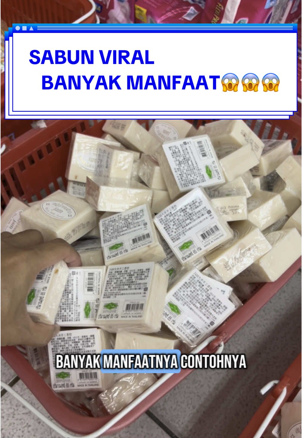 JAM Rice Milk Soap Sabun Produk Thailand ini kayak dengan manfaat, contohnya: ✅Mencerahkan Kulit ✅Melembabkan ✅Meratakan warna kulit ✅Menghilangkan bintik hitam ✅Menghaluskan kulit ✅Cocok untuk berbagai jenis kulit #jamricemilksoap #thailand🇹🇭 #thailandproducts #sabunberas #tkitaiwan #bmitaiwan🇲🇨🇹🇼 