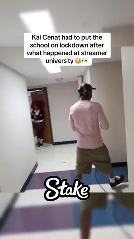 Kai Cenat had to put the school on lockdown after what happened at streamer university 😳👀 #fypシ #kaicenat #streameruniversity 