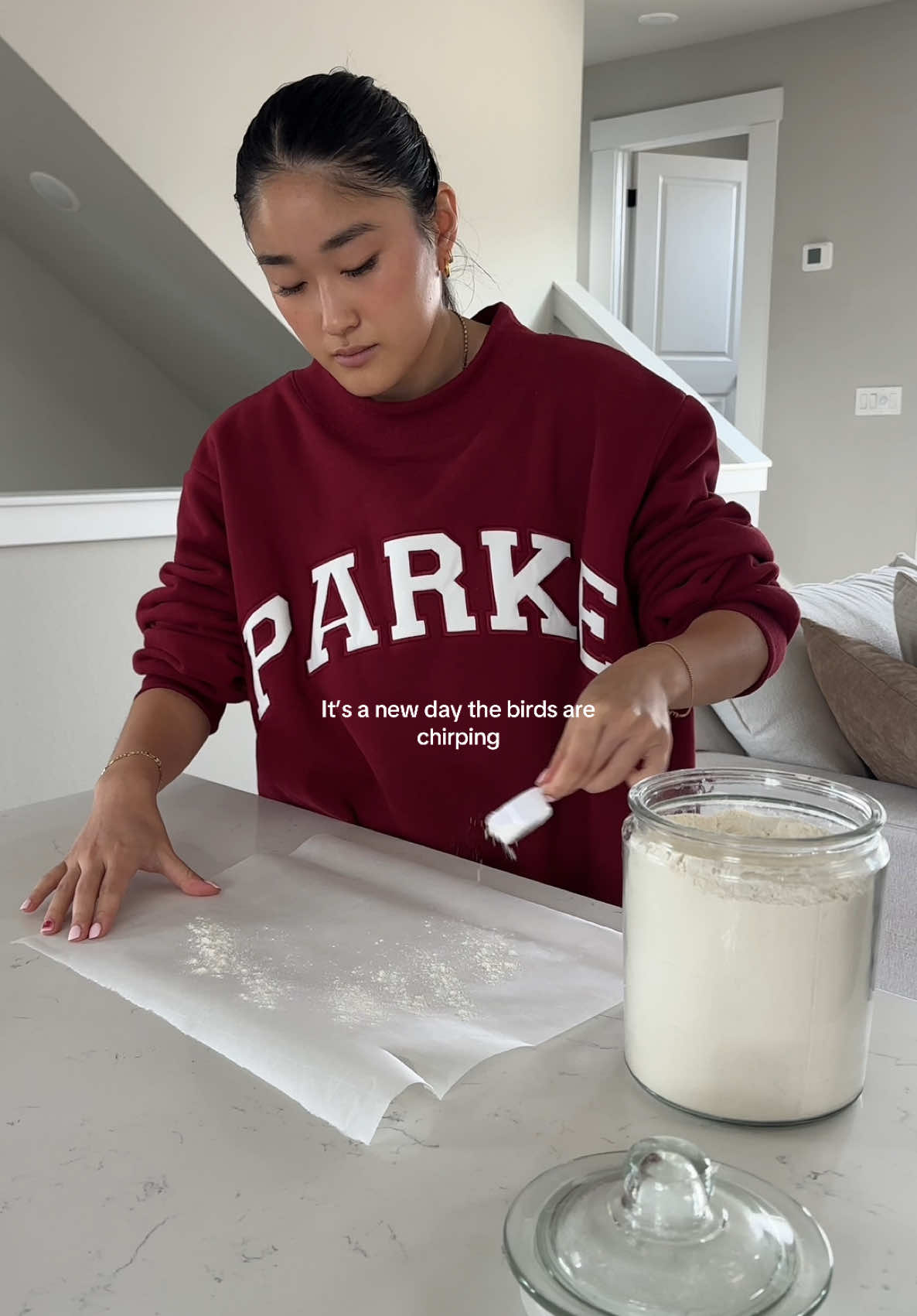 welcome to full 24 hours of my life as I bake my first full sized cinnamon sugar sourdough loaf! The process wasn’t pretty, but in the end it was sooo worth it and delish 😩🩷 let me know if yall want the recipe! I used my traditional sourdough bread recipe and just added in the inclusions ✨🍞 #sourdoughbread #sourdough #sourdoughtok #narrator #narratortrend 