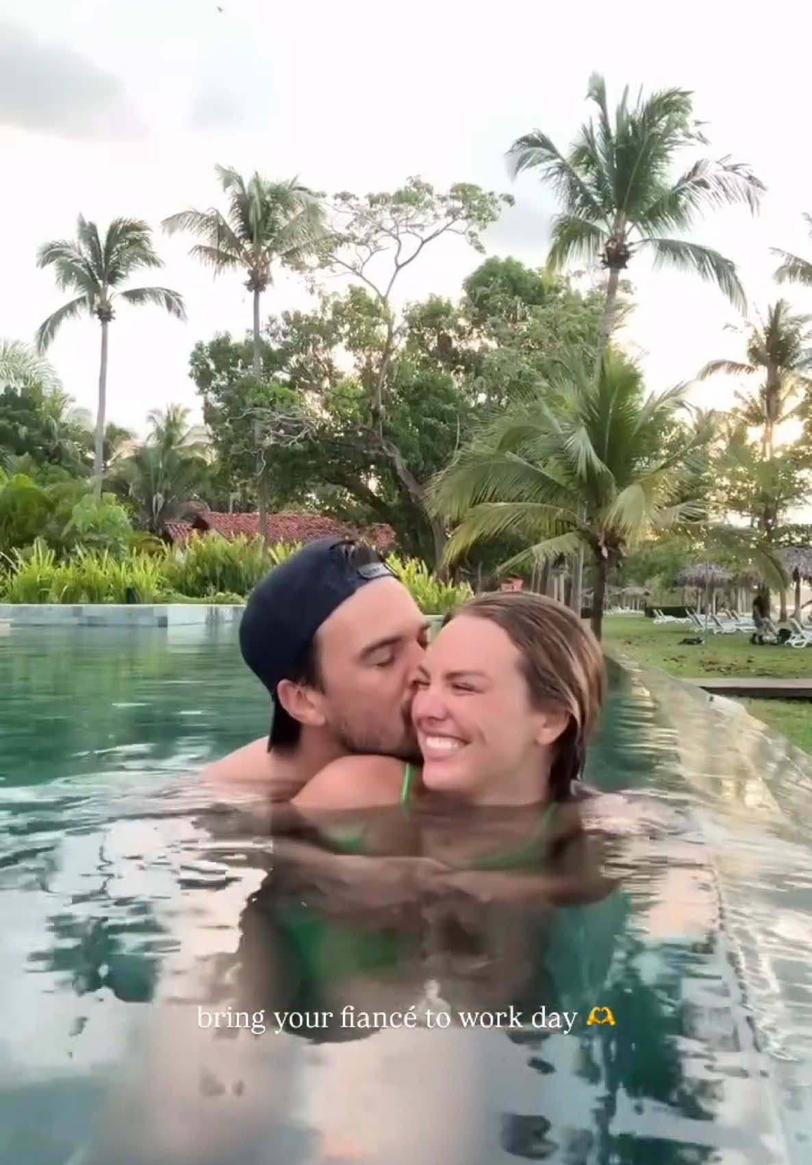 Look who decided to join me for my last week in Paradise!! 