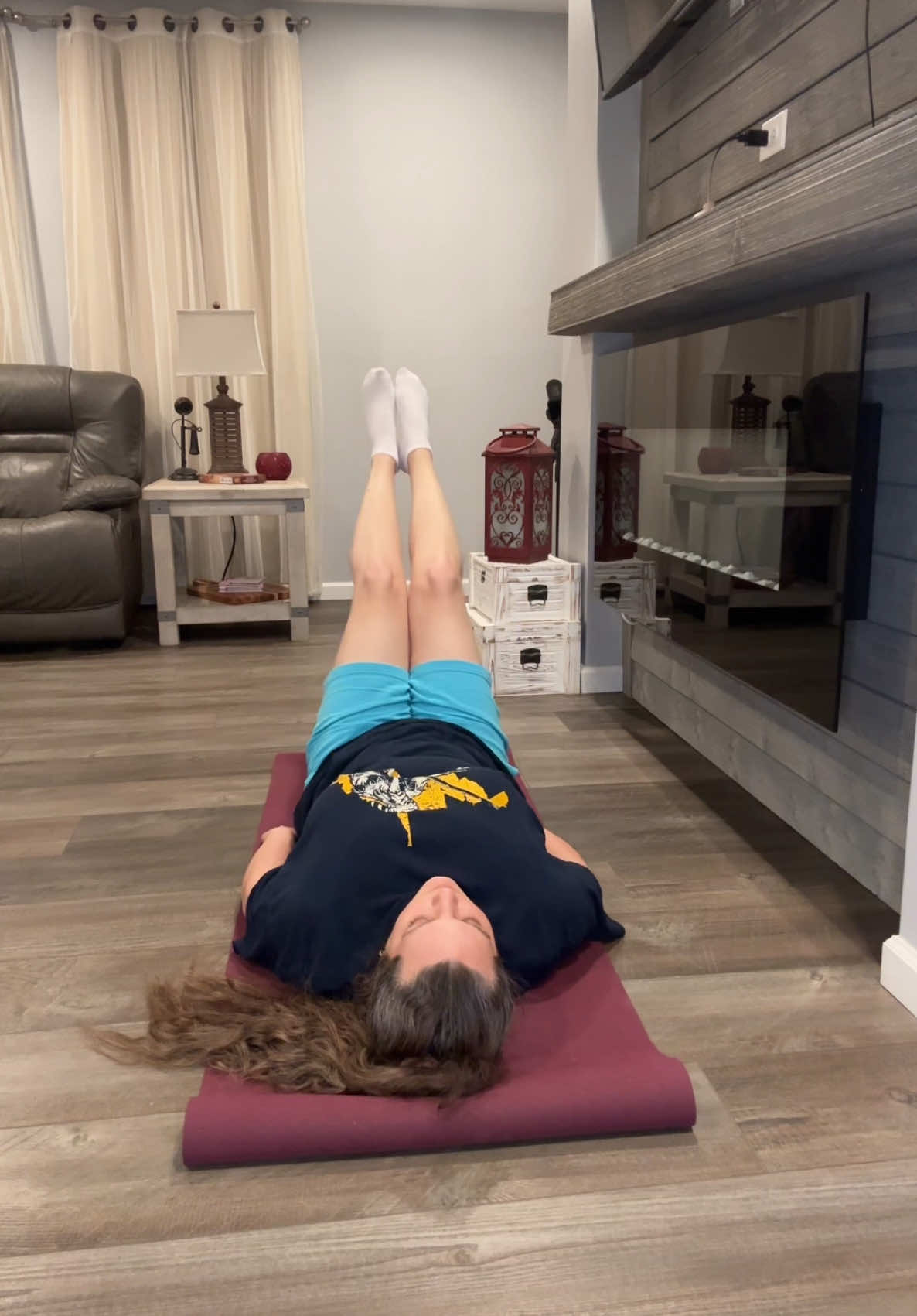 You have to start somewhere. Start with what you have, where you are, exactly as you are.  I have no idea what I’m doing when it comes to a specific exercise routine. One beautiful aspect of social media is being able to easily access experts to learn from regarding topics you’re learning. Thank you for the workout info  @sto.motivated 🙌🏼 My form is not pretty. I don’t know YET how to do much, BUT I will get better and better. If you don’t allow yourself to be a beginner, you’ll never become an expert. Do it messy. Do it unsure. Do it scared. Do it when it’s not pretty. Just START.  Plus, you’ll feel a sense of accomplishment once you get it done which will plant a little seed of confidence which leads to experience which leads to motivation to do it again which leads to a checked off goal eventually.  Open to any advice! I love all of the info, and I love learning!  #exerciseforbeginners #exerciseathome #beginner #journey #over30 #humor #goforit #workout #weightloss 