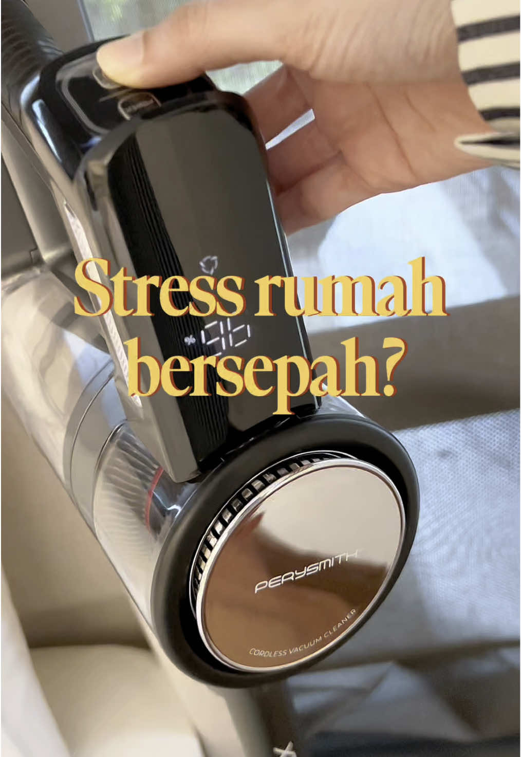 Stress rumah bersepah? #xp5 #perysmith #vacuum #cleaner #cordless #fyp 