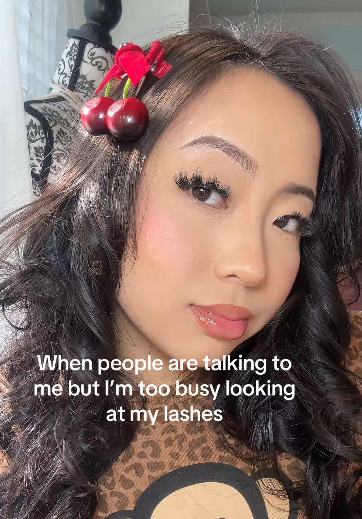 This is my daily eyelash clusters now 😭😍 #eyelashes #clusters #zanlufly #lashes #girls #makeup #spikeylashes #pretty #fyp 