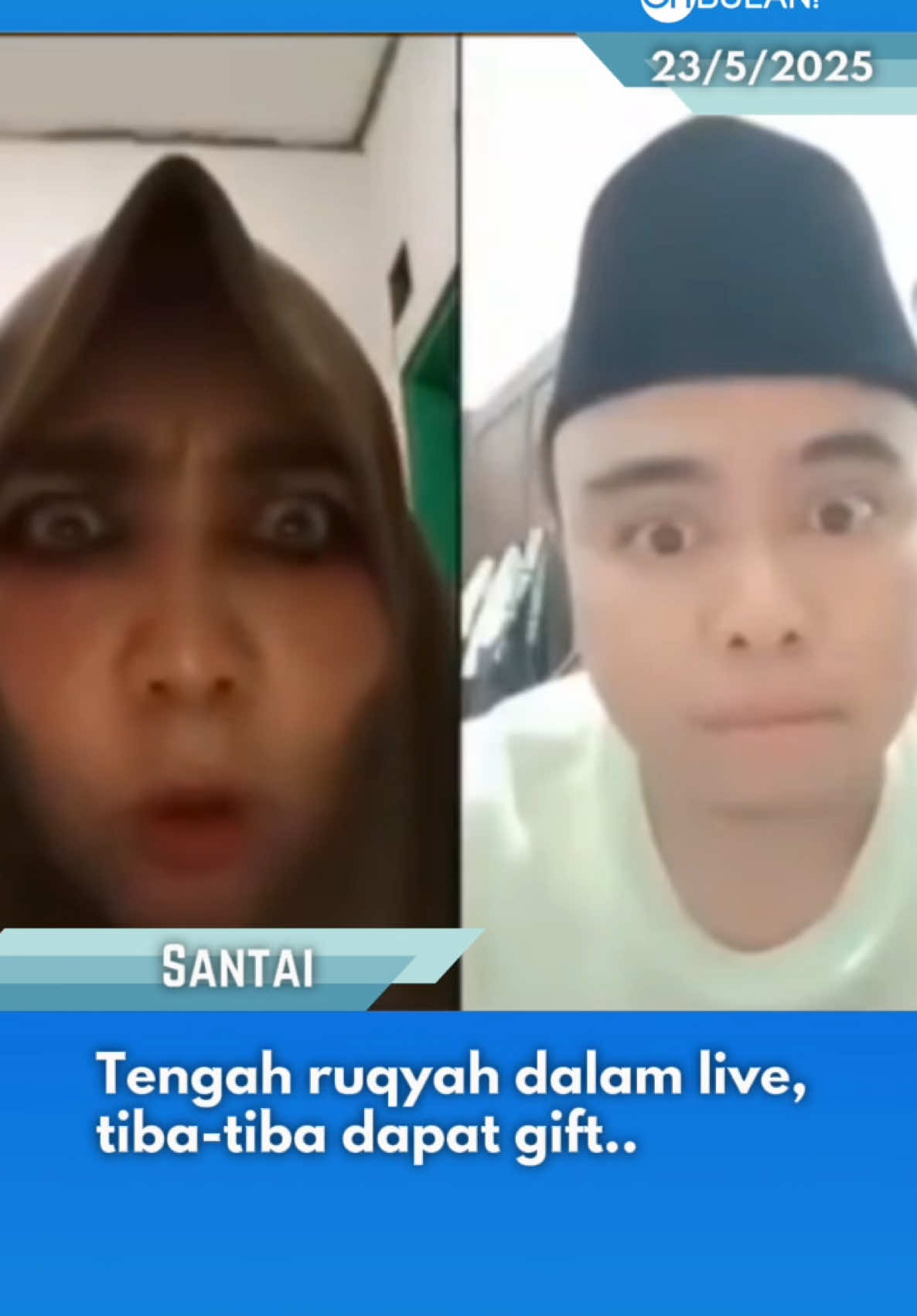 KENA ON TIME PULAK TU 😭😭😭#ohbulan #fyp #santai #live #ruqyah #tiba #dapat #gift 