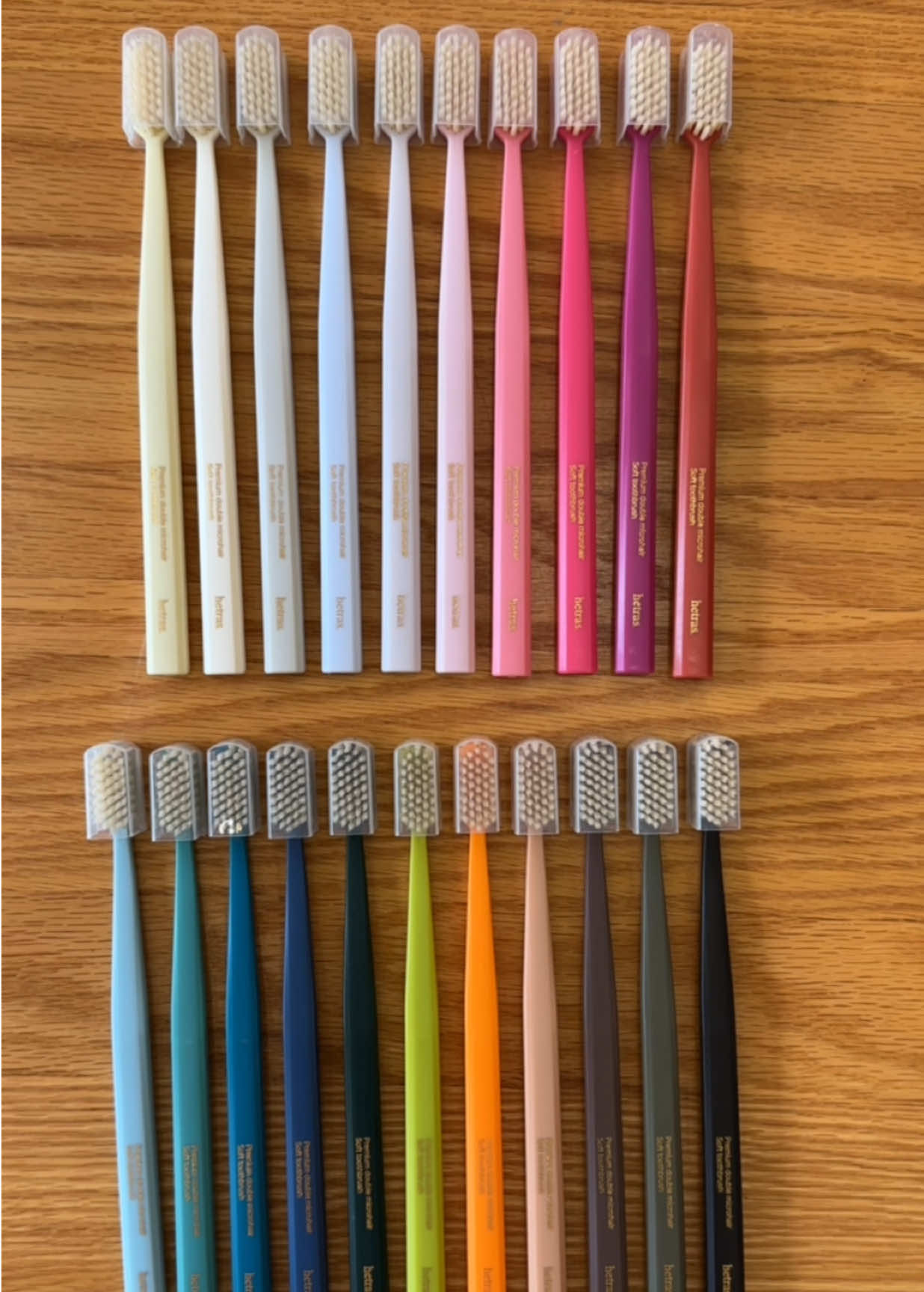 มีสีให้เลือกถึง 21 สีเลยนะ✨🪥  #hetras #แปรงสีฟัน #รีวิวแปรงสีฟัน #แบรนด์เกาหลี #รีวิวของใช้ #헤트라스 #hetrasdiffuser  #헤트라스디퓨저