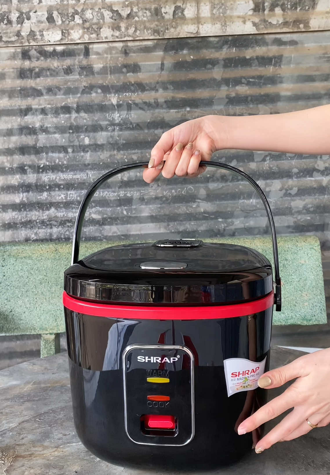 Nồi cơm điện SHRAP 1lit8 #noicomdien #review #xuhuong 