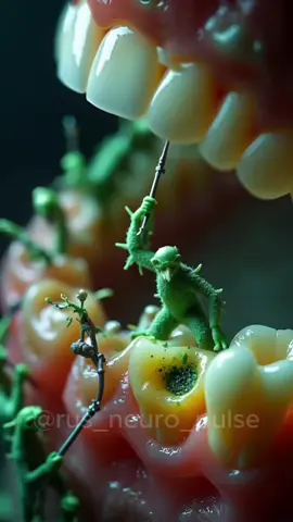 How bacteria build caries 😂