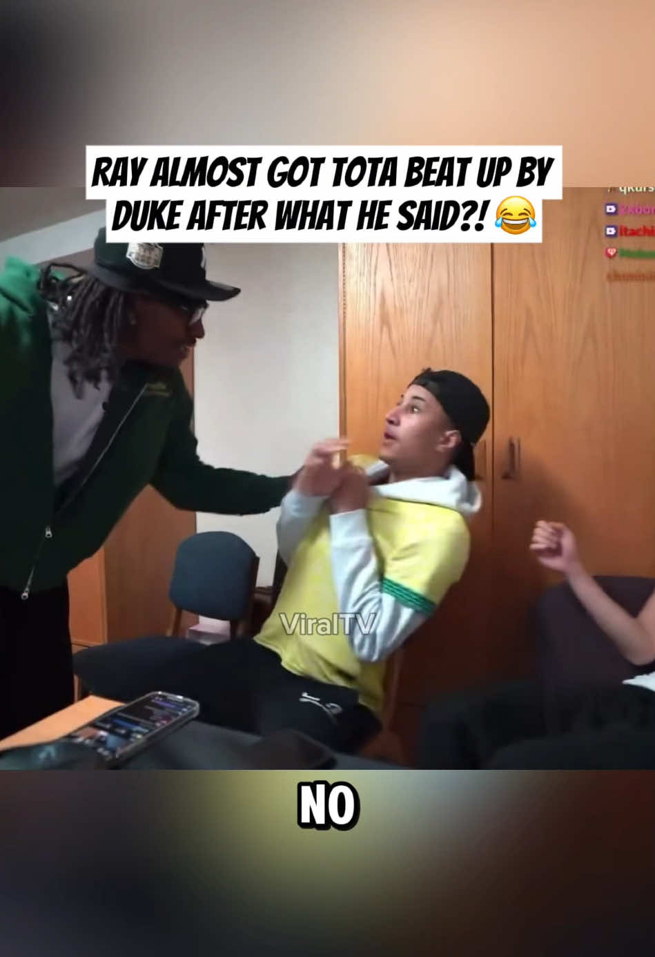 Ray Almost Got Tota BEAT UP by Duke After What He Said?! 😂 #rayasianboy #dukedennis #viral #fyp 