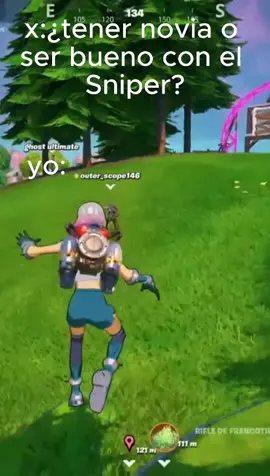 Me nerfearon por el bien del canon🥲 #fornite #sniper #comedia 