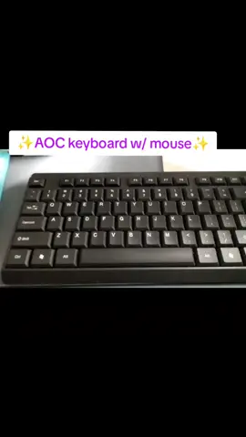 #AOC keyboard with mouse #computer keyboard #keyboard 