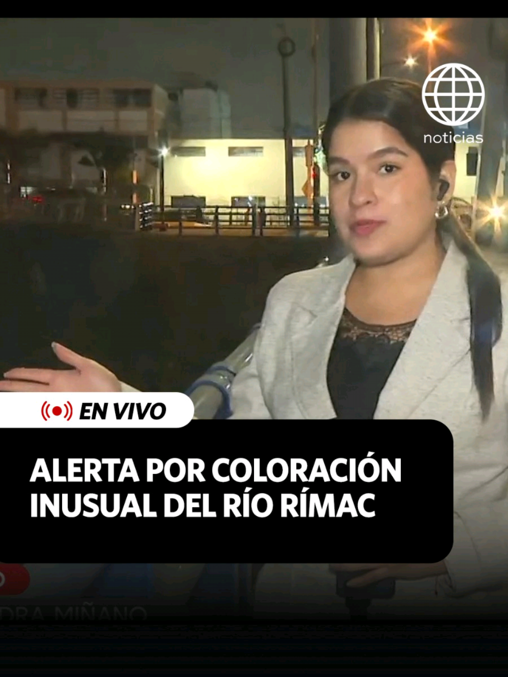 #EdiciónCentral Vecinos de Carmen de la Legua y San Martín de Porres alertaron sobre el preocupante cambio de color en las aguas del río Rímac. Temen que se trate de contaminación [Mira el noticiero completo y 100% GRATIS -Solo Perú- en tvGO] [Link en la BIO ↑]
