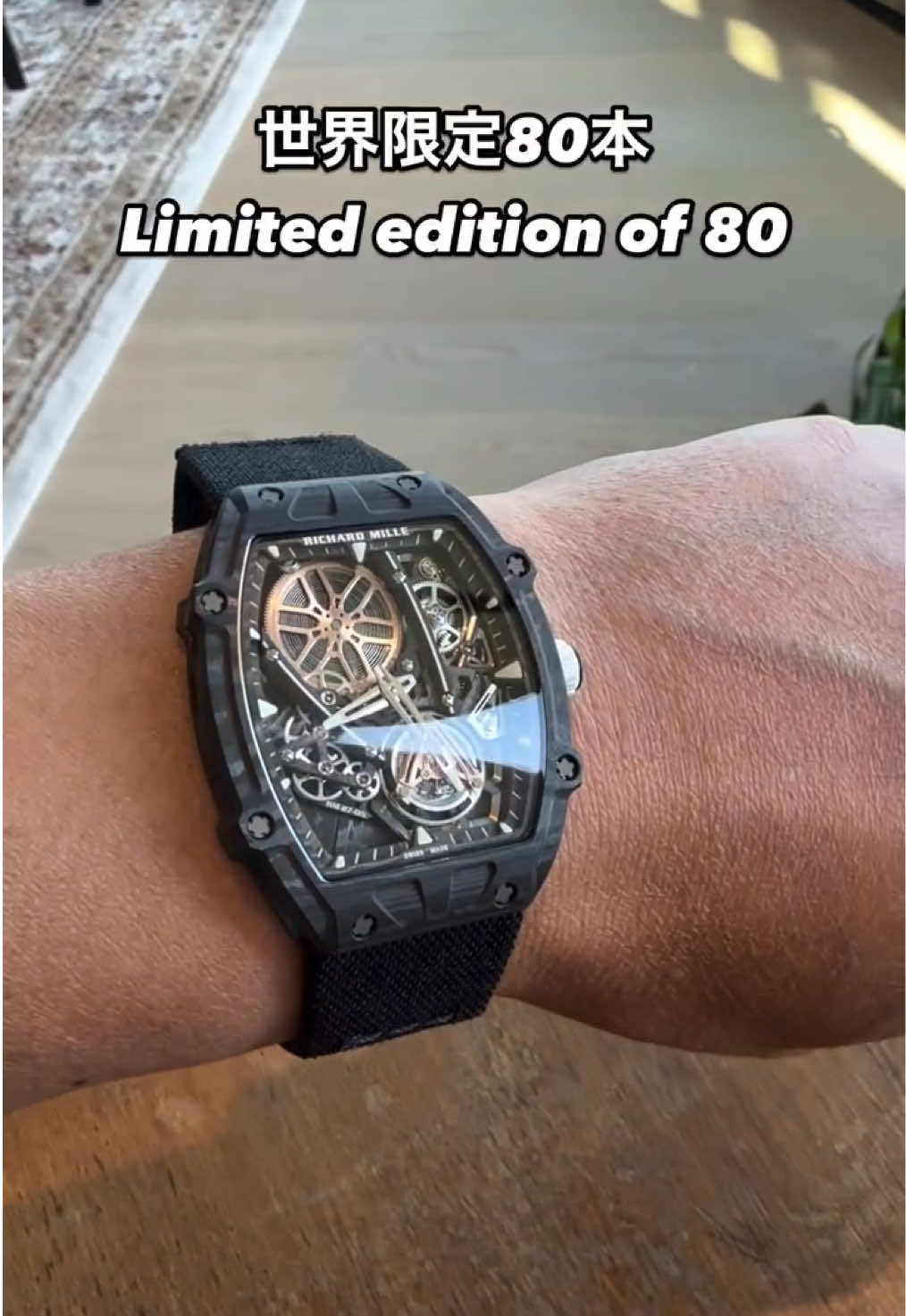 🔊 Sound on The $1,200,000 Richard Mille RM 27-05 Flying Tourbillon Rafael Nadal — the final boss of ultra-light, high-performance watchmaking. 💥 Weighing just 11.5 grams (strap not included), it’s not only the lightest but also the most shock-resistant mechanical tourbillon ever created — capable of withstanding up to 14,000 g’s. 📹 @yusaku2020 #richardmille #rafaelnadal #rm2705
