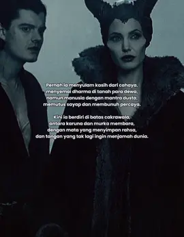 dunia menyebutnya jahat, tanpa tau cerita sebenarnya.  . .  .  #puisi#aksara #aesthetic #puisisedih #maleficent #disney #aurora #fypage #fypシ゚ 