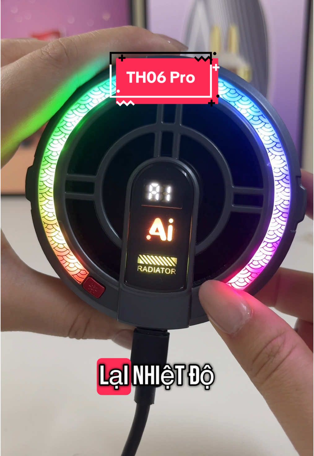 Nếu cảm thấy #solanh nhỏ k đủ làm mát cho máy tính bảng của bạn thì đây là giải pháp đâyyy #ngochuyenrv17 #xh #solanh #th06pro #solanhipad 