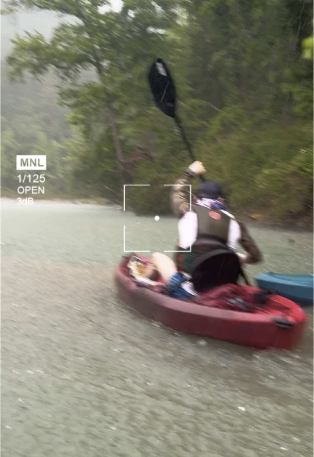 Rainy Buffalo River Float! #buffaloriverarkansas #kayak 