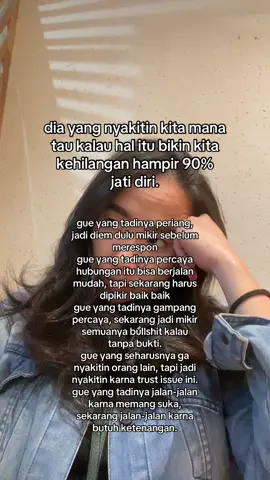 tapi tetep percaya suatu saat akan terus dan terus membaik
