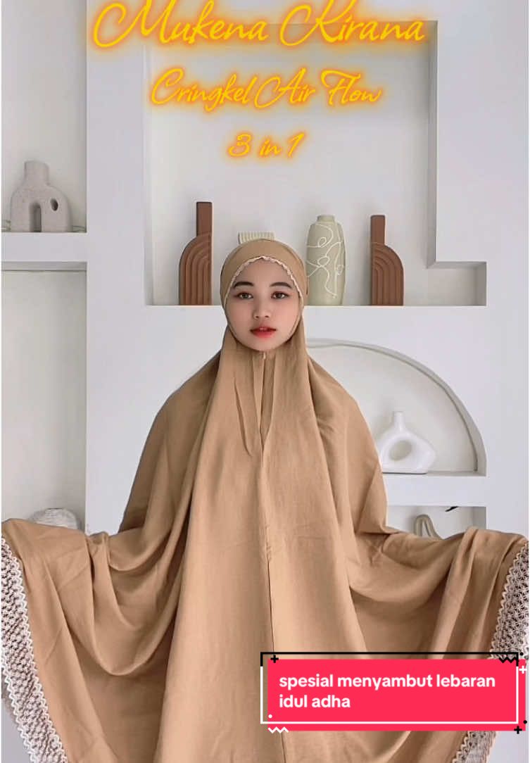 bunda yang suka modelan 3 in 1 biar bisa di pake buat Lebaran sholat Idul Adha nanti yuk ambil sekarang, mumpung lagi banyak promo dan potongan harga lainnya 🤩🫣😍 #trendtiktok #fypシ゚viral #treanding #promo #flashale #mukenaelegant #mukenazena #mukenacantik #diskon #rekomendasi #wibgajian #66 #spesialiduladha 