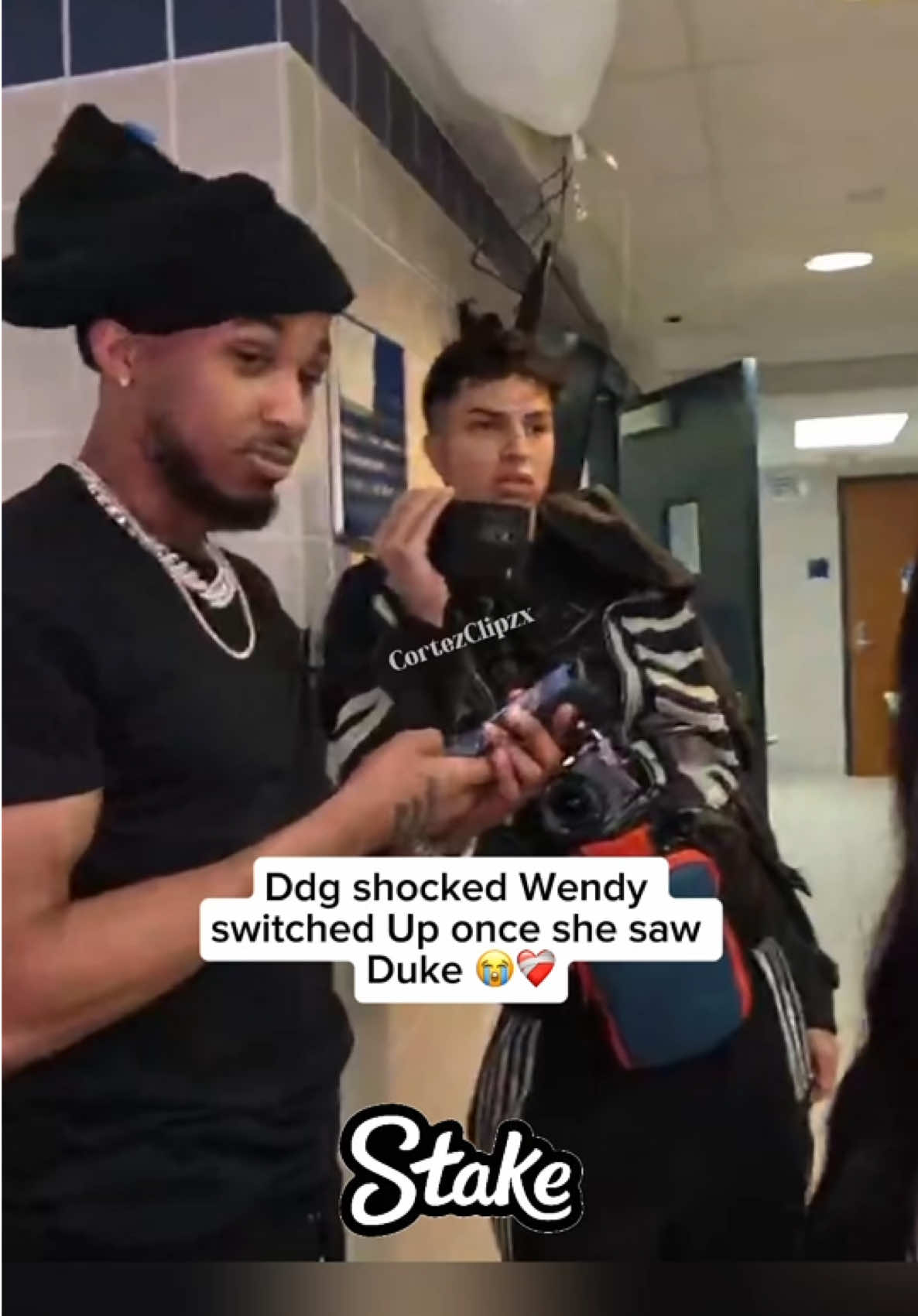 Ddg shocked Wendy  switched Up once she saw  Duke 😭❤️‍🩹#fyp #viral #ddg #wendyortiz #dukedennis #streameruniversity 